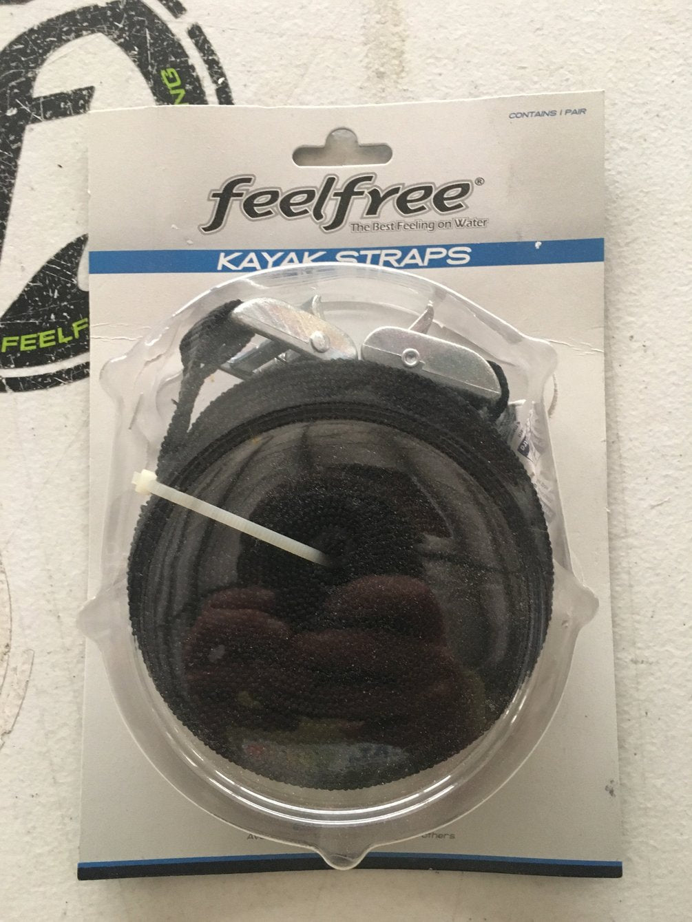 FEELFREE KAYAK TIE DOWN CAM STRAPS (16FT)